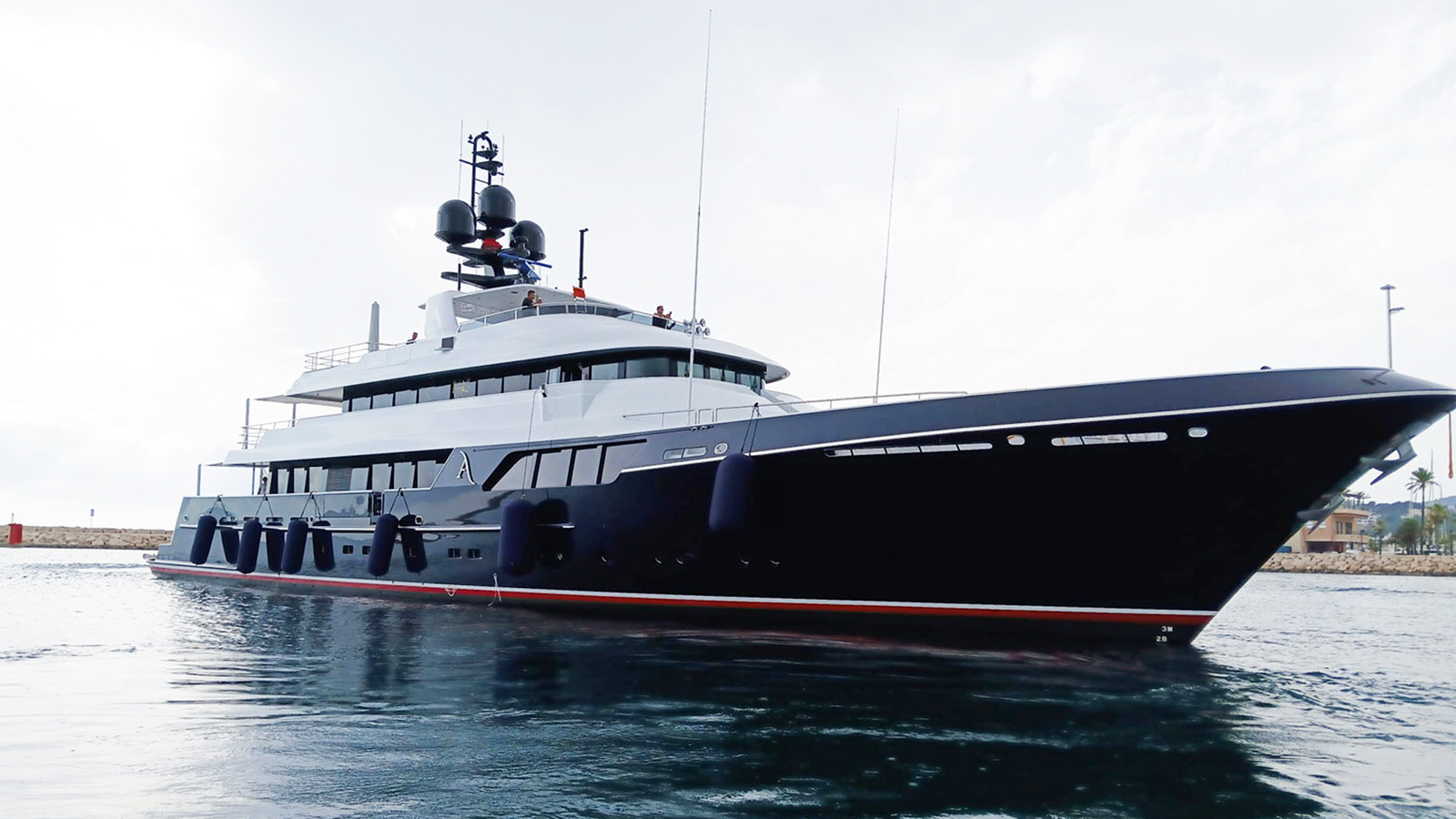 Gallery: The best pictures of Jeff Bezos's 127 metre sailing yacht